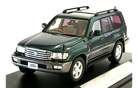 トヨタ ランドクルーザー 100 1998 ダークグリーンマイカ (1/43 ハイストーリーHS021GR) トヨタ ランドクルーザー 100 1998 ダークグリーンマイカ (1/43 ハイストーリーHS021GR)