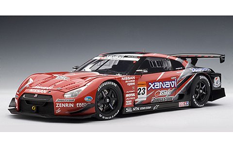ニッサン GT-R スーパーGT 2008 「ザナヴィ ニスモ GT-R」No23 (1/18 オートアート80876) ニッサン GT-R スーパーGT 2008 「ザナヴィ ニスモ GT-R」No23 (1/18 オートアート80876)
