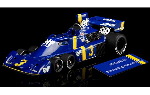 ティレル P34 No3 1976テストカー シルバーストーン・インターナショナルトロフィーレース (1/18 トゥルースケールミニチュアズ10184) ティレル P34 No3 1976テストカー シルバーストーン・インターナショナルトロフィーレース (1/18 トゥルースケールミニチュアズ10184)