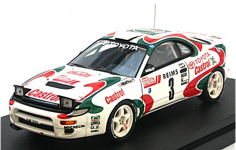 トヨタ セリカ ターボ 4WD No3 1993 モンテカルロ ウイナー (1/43 hpiレーシング8017) トヨタ セリカ ターボ 4WD No3 1993 モンテカルロ ウイナー (1/43 hpiレーシング8017)