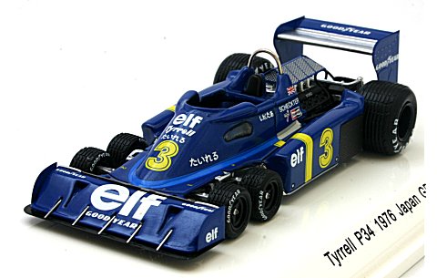 ティレル P34 1976 日本GP J・Scheckter No3 (1/43 レーヴコレクションR70026) ティレル P34 1976 日本GP J・Scheckter No3 (1/43 レーヴコレクションR70026)