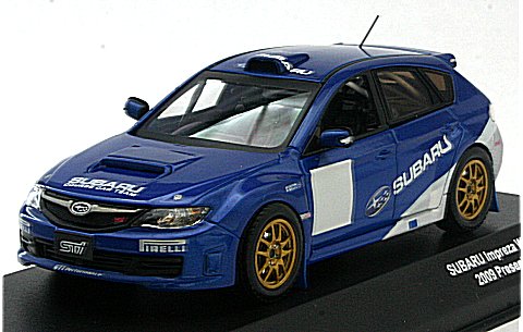 Х ץå WRX STI WorksColor ֥롼/ۥ磻 2009 1/43 J쥯JC29005PW