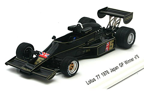 ロータス 77 1976 日本GP M・Andretti No5 (1/43 レーヴコレクションR70042) ロータス 77 1976 日本GP M・Andretti No5 (1/43 レーヴコレクションR70042)