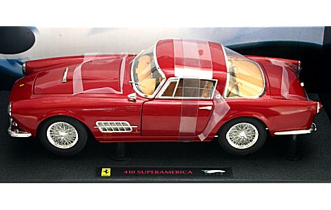 フェラーリ 410 スーパーアメリカ 1955 ボルドー/インテリア:ホワイト (エリートシリーズ) (1/18 マテルMT6248T) フェラーリ 410 スーパーアメリカ 1955 ボルドー/インテリア:ホワイト (エリートシリーズ) (1/18 マテルMT6248T)