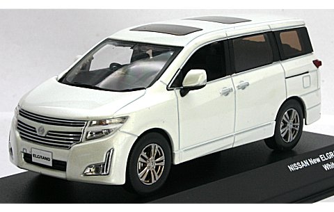 ニッサン エルグランド ホワイトパール (1/43 JコレクションJC66001WH) ニッサン エルグランド ホワイトパール (1/43 JコレクションJC66001WH)