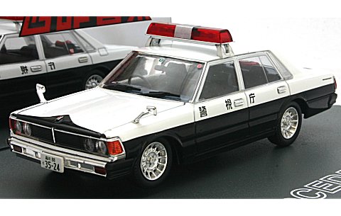 西部警察 430セドリック 4ドアセダン 200スタンダード 後期型 パトロールカー (スクエアーソニックタイプ)(1/43 スカイネット87756) 西部警察 430セドリック 4ドアセダン 200スタンダード 後期型 パトロールカー (スクエアーソニックタイプ)(1/43 スカイネット87756)