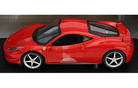 フェラーリ 458 Italia レッド (1/18 マテルMT6917T) フェラーリ 458 Italia レッド (1/18 マテルMT6917T)