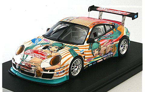 ポルシェ 911 GTR 初音ミク×GSR ポルシェ タイプC (1/43 グッドスマイルレーシング ) ポルシェ 911 GTR 初音ミク×GSR ポルシェ タイプC (1/43 グッドスマイルレーシング )