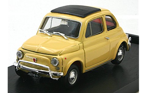 フィアット 500L (1968-1972) クローズドルーフ タイティイエロー (1/43 ブルムR465-05) フィアット 500L (1968-1972) クローズドルーフ タイティイエロー (1/43 ブルムR465-05)