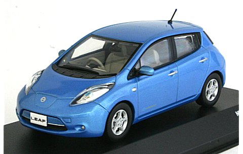 ニッサン リーフ ブルー (1/43 JコレクションJC67002BL) ニッサン リーフ ブルー (1/43 JコレクションJC67002BL)
