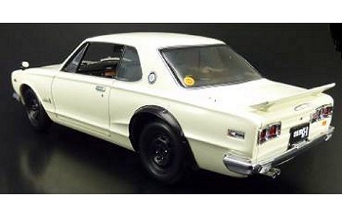 ニッサン スカイライン 2000GT-R (KPGC10) ノーマルホイール ホワイト VersionUP仕様 (1/18 京商K08127W) ニッサン スカイライン 2000GT-R (KPGC10) ノーマルホイール ホワイト VersionUP仕様 (1/18 京商K08127W)