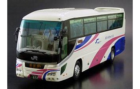 日野 セレガ スーパーハイデッカ 西日本JRバス （1/43 京商66111）