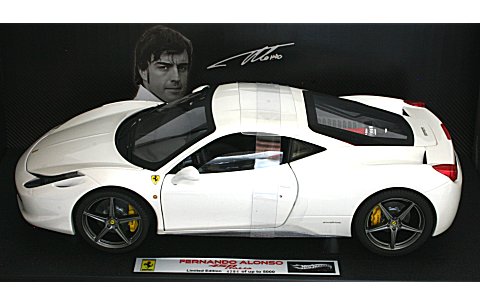 ե顼 458 Italia ۥ磻ȥѡ /ʡF 1/18 ޥƥMT7426V