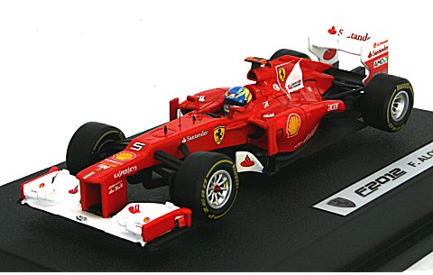 フェラーリ F2012 F・アロンソ ドライバー付 (1/43 マテルMT5522X) フェラーリ F2012 F・アロンソ ドライバー付 (1/43 マテルMT5522X)