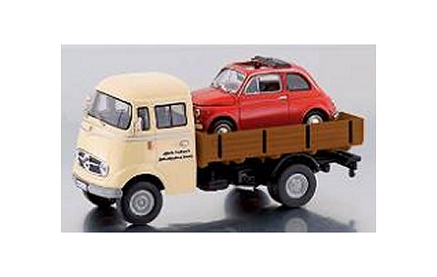 メルセデスベンツ L319 ピックアップトラック 「Bella Macchina Service」 (フィアット500搭載) (1/43 プレミアムクラシックスPCS11062) メルセデスベンツ L319 ピックアップトラック 「Bella Macchina Service」 (フィアット500搭載) (1/43 プレミアムクラシックスPCS11062)