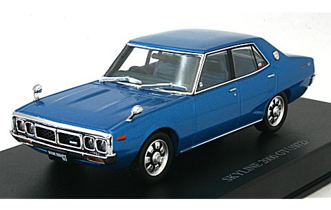 GC110 スカイライン (ヨンメリ) 2000GT 前期型 ブルーM (1/43 ディズム93436) GC110 スカイライン (ヨンメリ) 2000GT 前期型 ブルーM (1/43 ディズム93436)