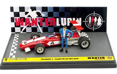 フェラーリ 312B ルパン三世 「WANTED」 スタートライン ルパン アクションフィギュア付 (1/43 ブルムL05) フェラーリ 312B ルパン三世 「WANTED」 スタートライン ルパン アクションフィギュア付 (1/43 ブルムL05)