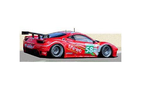 2012 フェラーリ 458 イタリア GTE Am No58 Team Luxury Racing ルマン24h (1/43 フジミFJM1343006) 2012 フェラーリ 458 イタリア GTE Am No58 Team Luxury Racing ルマン24h (1/43 フジミFJM1343006)