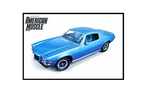 1971 シボレー カマロ SS350 ブルー (1/18 アメリカンマッスルAMM982) 1971 シボレー カマロ SS350 ブルー (1/18 アメリカンマッスルAMM982)