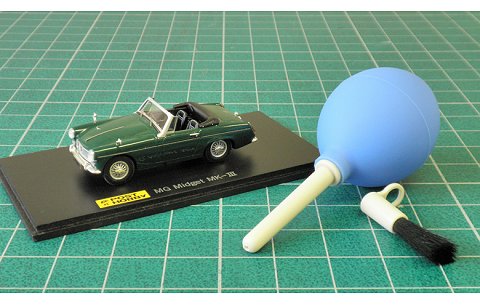 ミニカー ブロアーブラシ ブルー (ポストホビーPMP004BL) ミニカー ブロアーブラシ ブルー (ポストホビーPMP004BL)