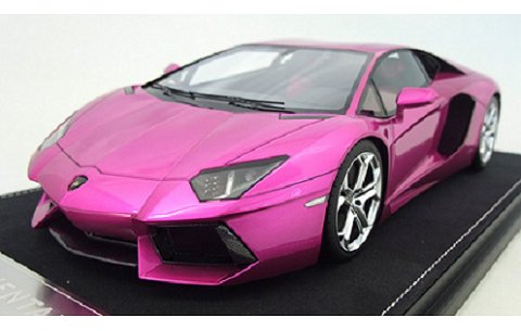 ランボルギーニ アヴェンタドール LP700-4 クリアパープルレッド (1/18 フロンティアートF006-36) ランボルギーニ アヴェンタドール LP700-4 クリアパープルレッド (1/18 フロンティアートF006-36)