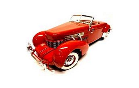 Cord 812 コンバーチブル 1937 「Road&Track」 レッド (1/18 アメリカンマッスルAMM1014) Cord 812 コンバーチブル 1937 「Road&Track」 レッド (1/18 アメリカンマッスルAMM1014)