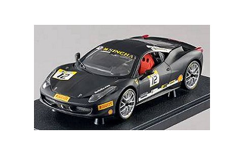 フェラーリ 458 イタリア チャレンジ マットブラック (ヘリテージシリーズ) (1/18 マテルMTBCT90) フェラーリ 458 イタリア チャレンジ マットブラック (ヘリテージシリーズ) (1/18 マテルMTBCT90)