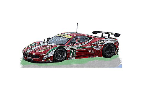 ե顼 458 Italia GT2 AF Corse GTE Pro No71 2013 1/43 եFJM1443001