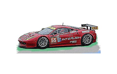 ե顼 458 Italia GT2 AF Corse GTE AM No55 2013 1/43 եFJM1443003