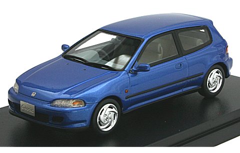 ホンダ シビック SiR-II 1991 キャプティバブルーパ−ル (1/43 ハイストーリーHS082BL) ホンダ シビック SiR-II 1991 キャプティバブルーパ−ル (1/43 ハイストーリーHS082BL)
