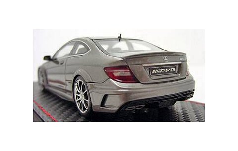 メルセデスベンツ C64 AMG Black series アイアングレー (1/43 フロンティアートF032-14) メルセデスベンツ C64 AMG Black series アイアングレー (1/43 フロンティアートF032-14)