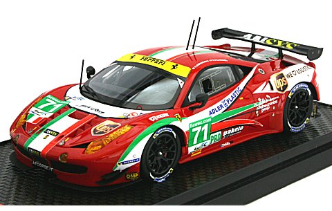 フェラーリ 458 GTE WEC 第6戦 富士 2013 No71 小林可夢偉 (1/43 BBR KBBR003) フェラーリ 458 GTE WEC 第6戦 富士 2013 No71 小林可夢偉 (1/43 BBR KBBR003)