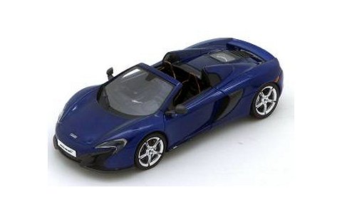 2015 マクラーレン 650S スパイダー ボルケーノブルー/右ハンドル (1/43 トゥルースケールミニチュアズTSM144362) 2015 マクラーレン 650S スパイダー ボルケーノブルー/右ハンドル (1/43 トゥルースケールミニチュアズTSM144362)