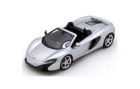 2015 マクラーレン 650S スパイダー スーパーノバシルバー/右ハンドル (1/43 トゥルースケールミニチュアズTSM144365 2015 マクラーレン 650S スパイダー スーパーノバシルバー/右ハンドル (1/43 トゥルースケールミニチュアズTSM144365