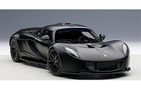 ヘネシー ヴェノム GT スパイダー マットカーボンブラック (1/18 オートアート75401) ヘネシー ヴェノム GT スパイダー マットカーボンブラック (1/18 オートアート75401)