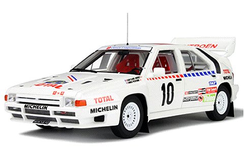 シトロエン BX 4TC グループB 1986 ホワイト/レーシングデカール (1/18 オットーモビルOTM166) シトロエン BX 4TC グループB 1986 ホワイト/レーシングデカール (1/18 オットーモビルOTM166)