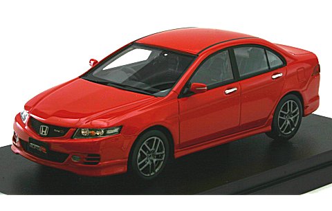 ホンダ アコード ユーロR 2005 ミラノレッド (1/43 ハイストーリーHS117RE) ホンダ アコード ユーロR 2005 ミラノレッド (1/43 ハイストーリーHS117RE)