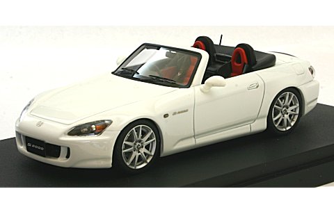 ホンダ S2000 (AP1) 2003 グランプリホワイト (ブラック/レッドインテリア) (1/43 マーク43 PM4310RW) ホンダ S2000 (AP1) 2003 グランプリホワイト (ブラック/レッドインテリア) (1/43 マーク43 PM4310RW)