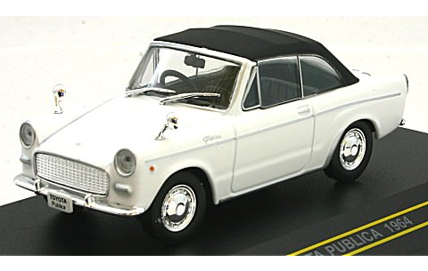トヨタ パブリカ コンバーチブル 1964 ホワイト (幌付き) (1/43 ファースト43 F43-018) トヨタ パブリカ コンバーチブル 1964 ホワイト (幌付き) (1/43 ファースト43 F43-018)