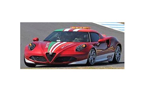 アルファロメオ 4C SBK セーフティーカー (1/18 トップマーカスTOP10SC) アルファロメオ 4C SBK セーフティーカー (1/18 トップマーカスTOP10SC)