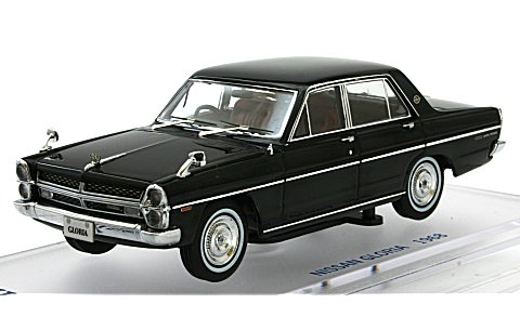 ニッサン グロリア (PA30) スーパーDX 1968 ブラック (1/43 エニフENIF0034) ニッサン グロリア (PA30) スーパーDX 1968 ブラック (1/43 エニフENIF0034)