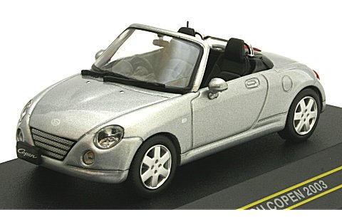 ダイハツ コペン 2004 シルバー (1/43 ファースト43 F43-066) ダイハツ コペン 2004 シルバー (1/43 ファースト43 F43-066)