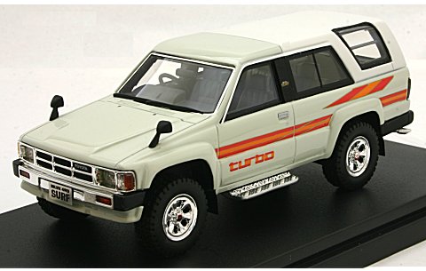 トヨタ ハイラックス 4WD サーフ SSR 1985 ホワイト (1/43 ハイストーリーHS161WH) トヨタ ハイラックス 4WD サーフ SSR 1985 ホワイト (1/43 ハイストーリーHS161WH)