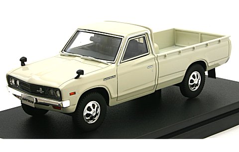 ニッサン ダットサン トラック ロングボディー DX 1979 ホワイト (1/43 ハイストーリーHS165WH) ニッサン ダットサン トラック ロングボディー DX 1979 ホワイト (1/43 ハイストーリーHS165WH)