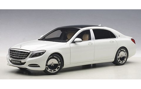 メルセデス マイバッハ S 600 ホワイト (1/18 オートアート76291) メルセデス マイバッハ S 600 ホワイト (1/18 オートアート76291)