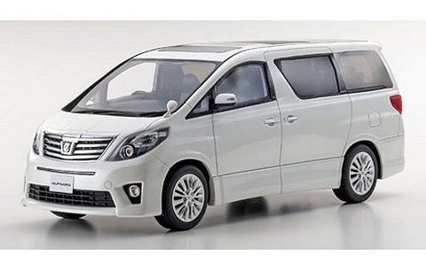 トヨタ アルファード 350S Cパッケージ ホワイトパール (1/18 京商KSR18013W) トヨタ アルファード 350S Cパッケージ ホワイトパール (1/18 京商KSR18013W)