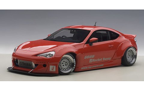 ロケットバニー 86 レッド/シルバーホイール (1/18 オートアート78757) ロケットバニー 86 レッド/シルバーホイール (1/18 オートアート78757)