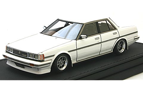 トヨタ クレスタ Super Lucent (GX71) ホワイト Hayashi-Wheel (1/43 イグニションモデルIG0681) トヨタ クレスタ Super Lucent (GX71) ホワイト Hayashi-Wheel (1/43 イグニションモデルIG0681)