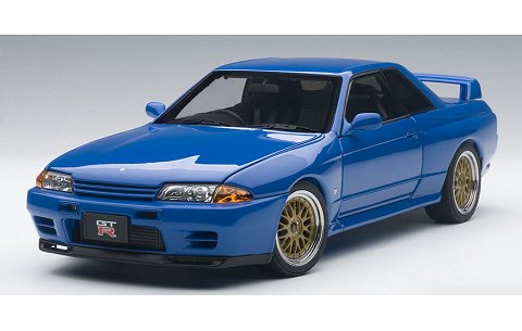 ˥å 饤 GT-R (R32) V-Spec II 塼ɡС ֥롼 1/18 ȥ77415